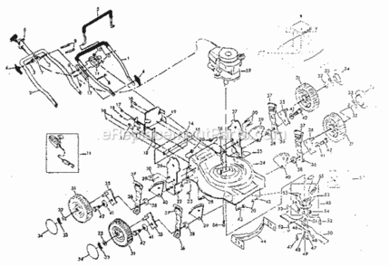 Part Location Diagram of 48125 Craftsman Blade