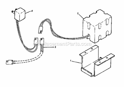 Page B Diagram and Parts List for 917384110  Craftsman Lawn Mower