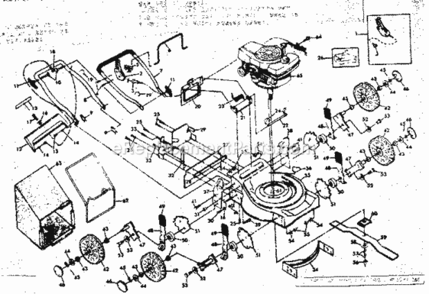 Part Location Diagram of 83160 Ridgid Lower Yoke