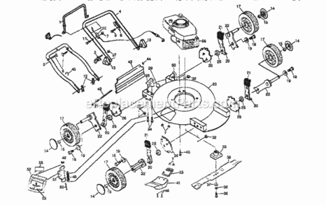 Part Location Diagram of 150984 Craftsman Rod Deflector