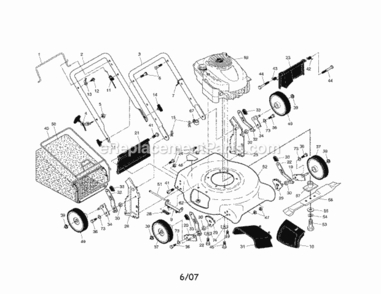 Part Location Diagram of 185607 Craftsman Door.Rear.Do