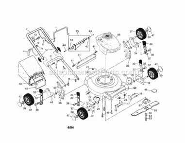 Part Location Diagram of 583568901 Craftsman Housing.21.R