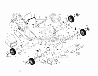 Part Location Diagram of 185540 Craftsman Handle.Up.Ec