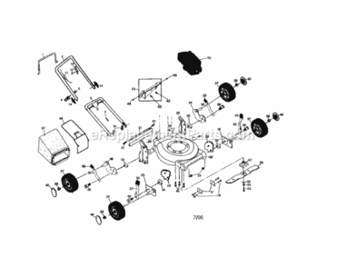 Part Location Diagram of 174937 Craftsman Owners Manual