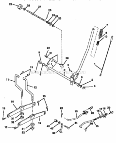 Page I Diagram and Parts List for 917446400  Craftsman Lawn Tractor