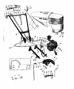Part Location Diagram of 9549M Craftsman Switch