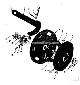 Part Location Diagram of 5080408 Craftsman Rivet