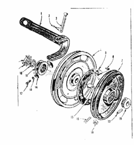 Page D Diagram and Parts List for 917575134  Craftsman Lawn Tractor