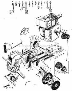 Page A Diagram and Parts List for 917575142  Craftsman Lawn Tractor