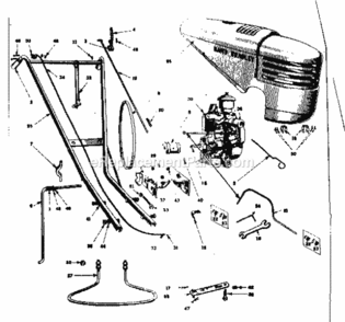 Part Location Diagram of 219 Briggs and Stratton RC78PYP IND/AGRI SPARK PLUG