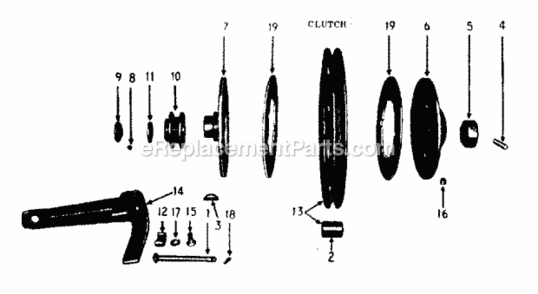 Page D Diagram and Parts List for 91757560  Craftsman Lawn Tractor