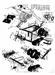 Part Location Diagram of 9668M Craftsman Control Rod