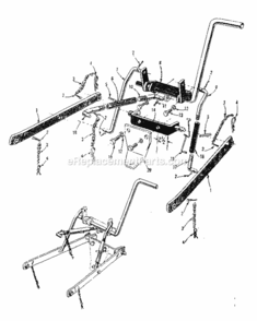 Page D Diagram and Parts List for 91760614  Craftsman Lawn Tractor