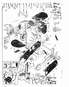 Page B Diagram and Parts List for 91760617  Craftsman Lawn Tractor