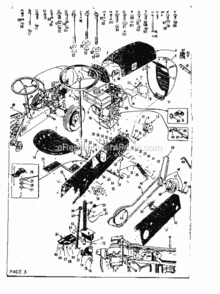 Page B Diagram and Parts List for 91760619  Craftsman Lawn Tractor