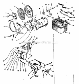 Part Location Diagram of 2016H Craftsman Grnd Strap