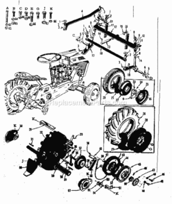 Part Location Diagram of 1284H Craftsman Hub L H