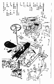 Part Location Diagram of 1782H Craftsman Choke Bracket