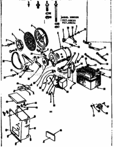 Page D Diagram and Parts List for 91760633  Craftsman Lawn Tractor