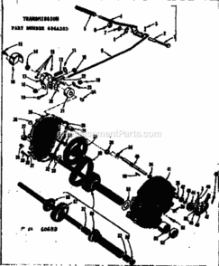 Page E Diagram and Parts List for 91760634  Craftsman Lawn Tractor