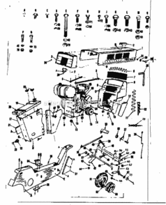 Page C Diagram and Parts List for 91760644  Craftsman Lawn Tractor