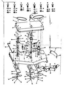 Page A Diagram and Parts List for 91760651  Craftsman Lawn Mower