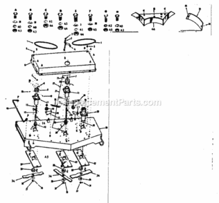 Page A Diagram and Parts List for 91760655  Craftsman Lawn Mower