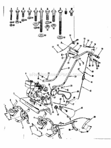 Part Location Diagram of 4886H1 Craftsman Handle-Lh