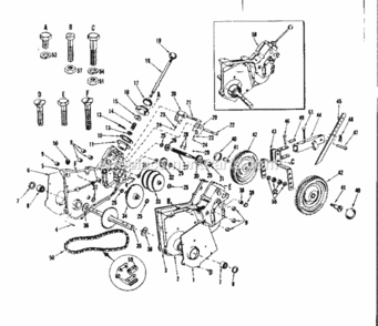 Part Location Diagram of 4911H1 Craftsman Gasket