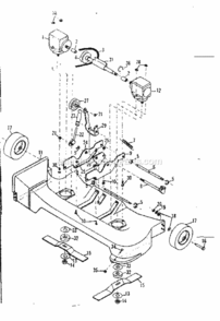 Page A Diagram and Parts List for 91762505  Craftsman Lawn Mower