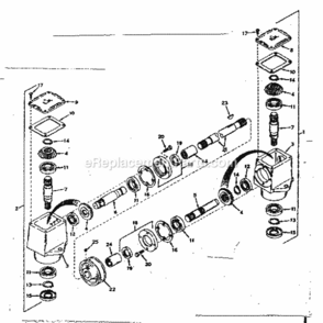 Page B Diagram and Parts List for 91762606  Craftsman Lawn Mower