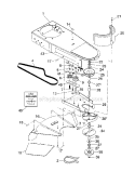 Part Location Diagram of 532185476 Husqvarna Trimmer V-Belt