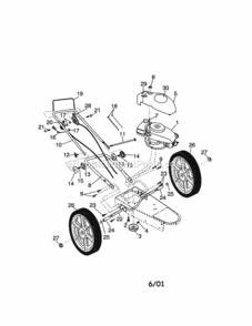 Part Location Diagram of 174751 Craftsman Axle Spacer