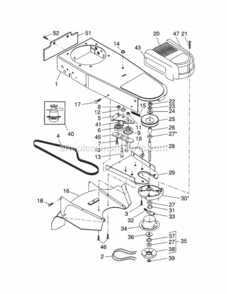 Page B Diagram and Parts List for 917773742  Craftsman Trimmer