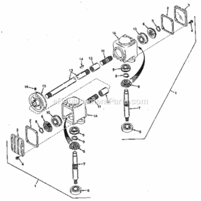 Page E Diagram and Parts List for 9178320  Craftsman Lawn Tractor