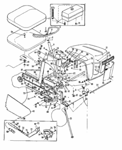 Page B Diagram and Parts List for 9178341  Craftsman Lawn Tractor