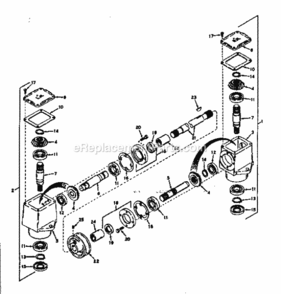 Page F Diagram and Parts List for 9178371  Craftsman Lawn Tractor