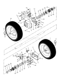 Part Location Diagram of 181982 Husqvarna Bracket Assembly, LH Steering