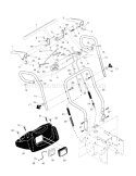 Part Location Diagram of 184594 Husqvarna Rod, Auger Control