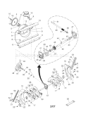 Auger Housing/Impeller As... Diagram and Parts List for 917881051  Craftsman Snow Blower