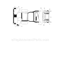 Decals Diagram and Parts List for 917881051  Craftsman Snow Blower