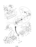 Auger Housing / Impeller Diagram and Parts List for 917881061  Craftsman Snow Blower