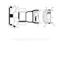 Decals Diagram and Parts List for 917881061  Craftsman Snow Blower