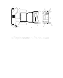 Decals Diagram and Parts List for 917881062  Craftsman Snow Blower