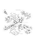 Drive Diagram and Parts List for 917881064  Craftsman Snow Blower