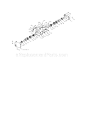 Steering Bracket & Yoke Diagram and Parts List for 917881064  Craftsman Snow Blower