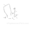 Lower Tube Diagram and Parts List for 917881065  Craftsman Snow Blower