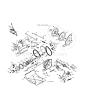 Drive Diagram and Parts List for 917881065  Craftsman Snow Blower