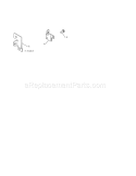 Cable Bracket Diagram and Parts List for 917881065  Craftsman Snow Blower
