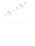 Skid Plate Diagram and Parts List for 917881065  Craftsman Snow Blower